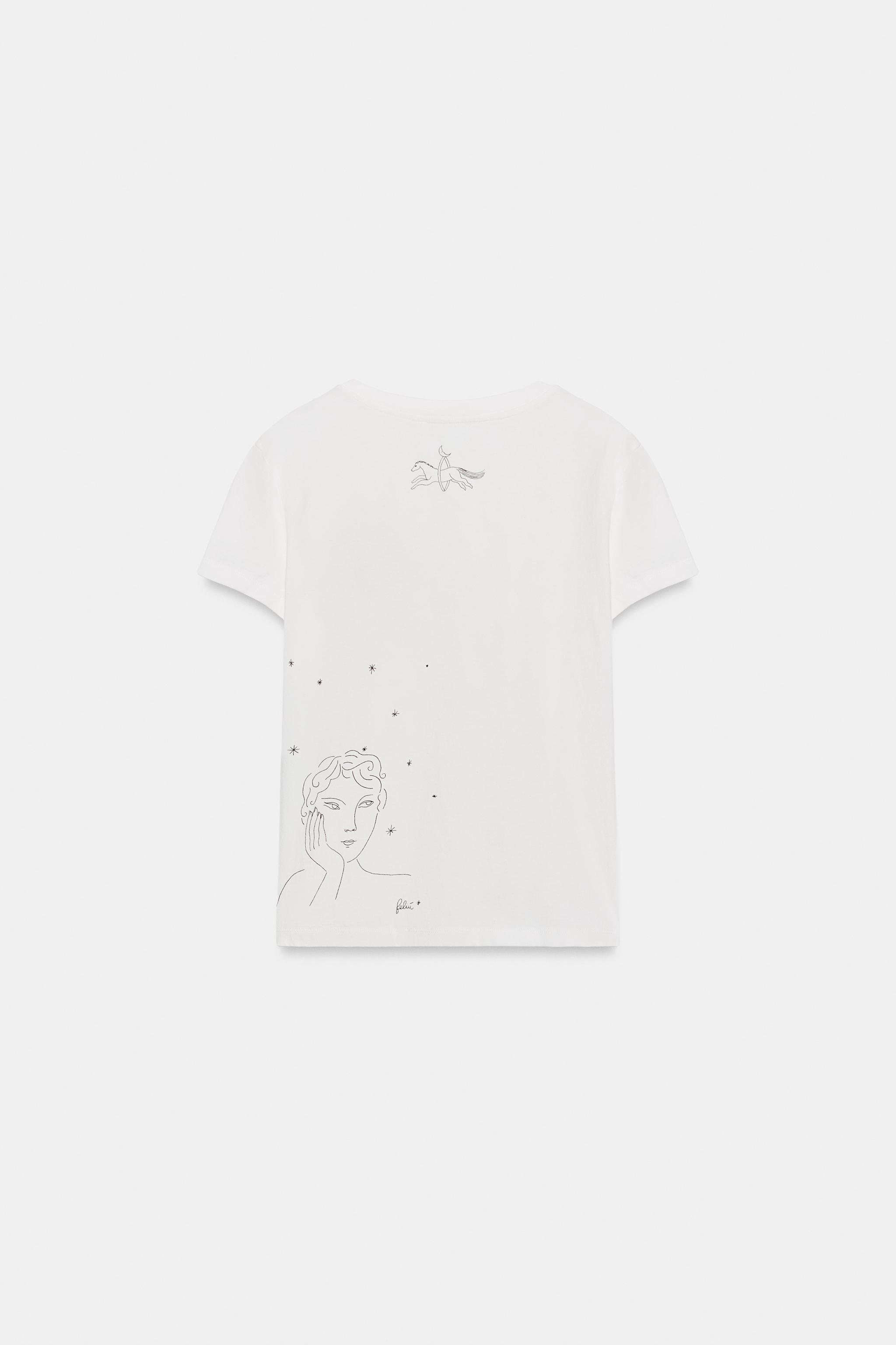CAMISETA BORDADO ISABELLE FELIU