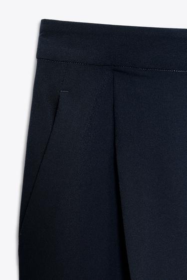 GERADE HOSE ZW COLLECTION - Marineblau von Zara
