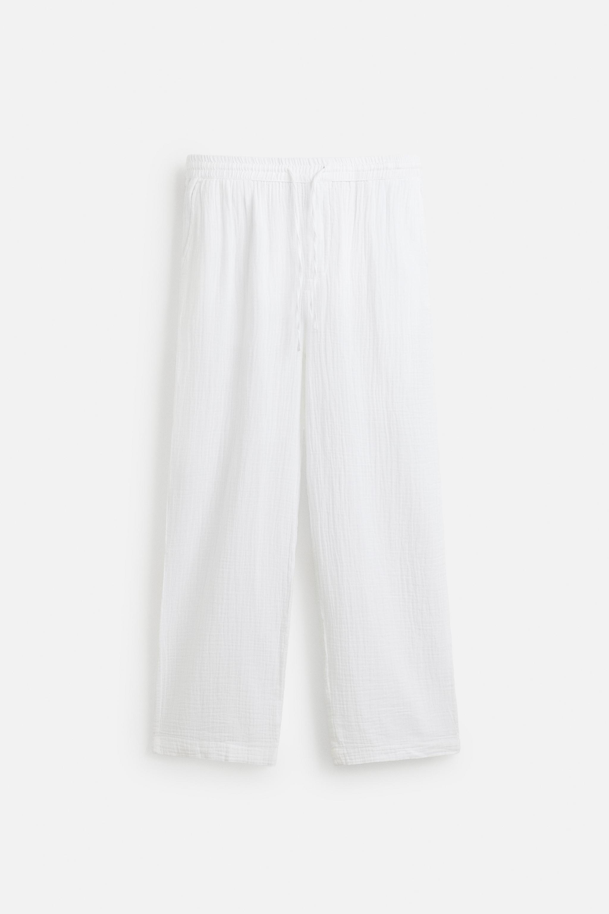 PANTALON EFFET FROISSÉ