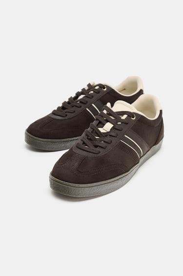 ZAPATILLAS DEPORTIVAS - Marrón de Zara