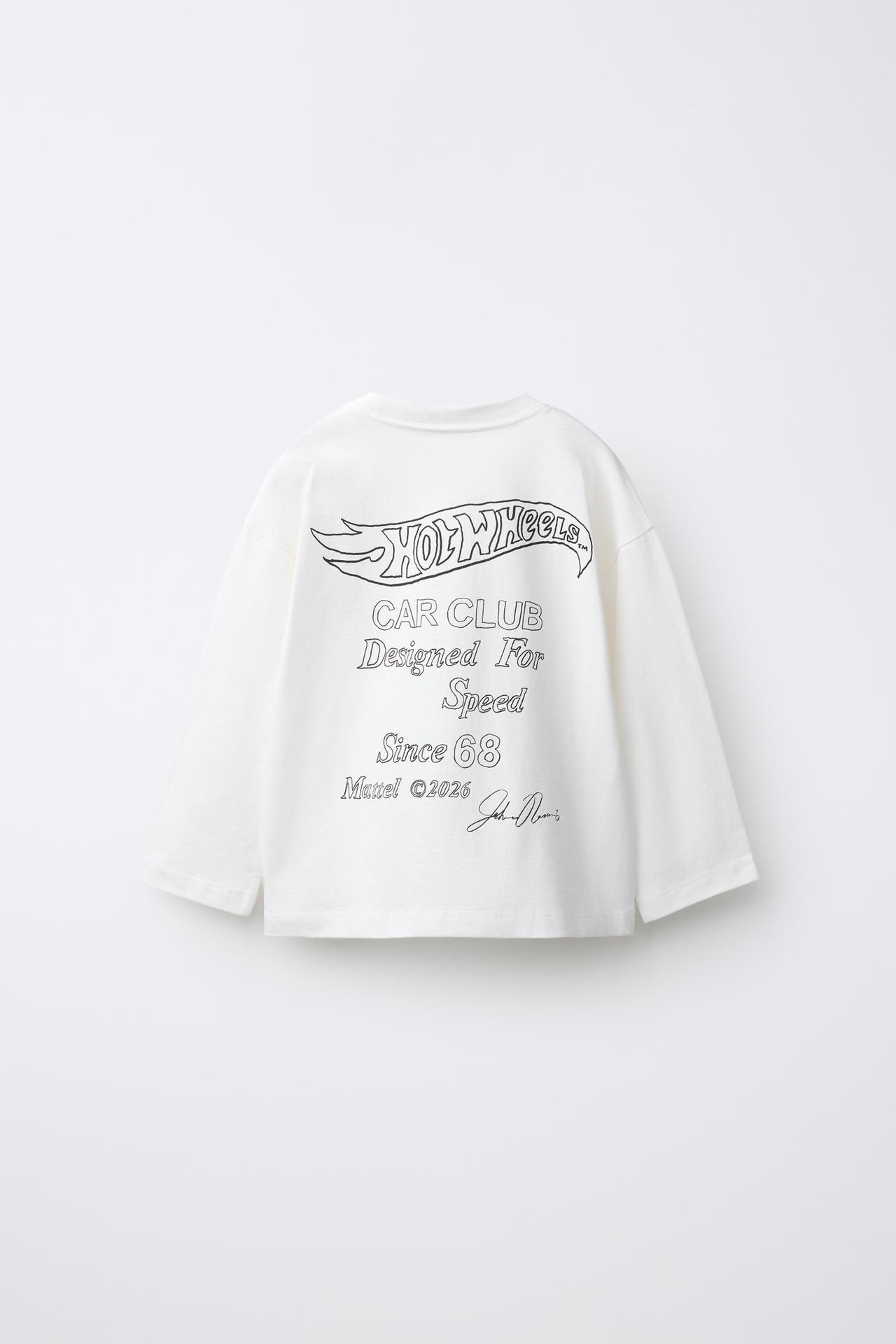 HOT WHEELS™ MATTEL PRINT T-SHIRT — White
