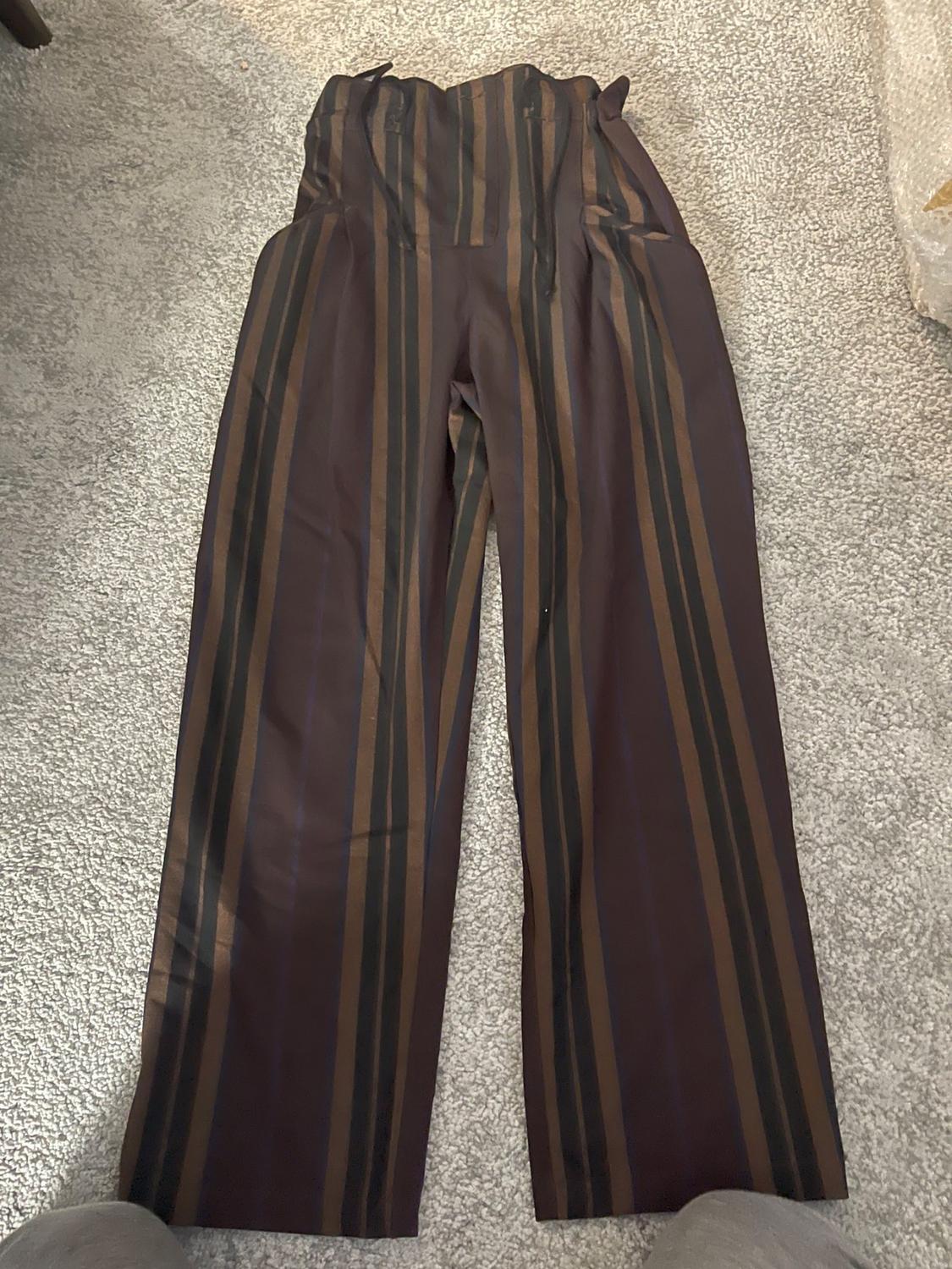 STRIPED TROUSERS