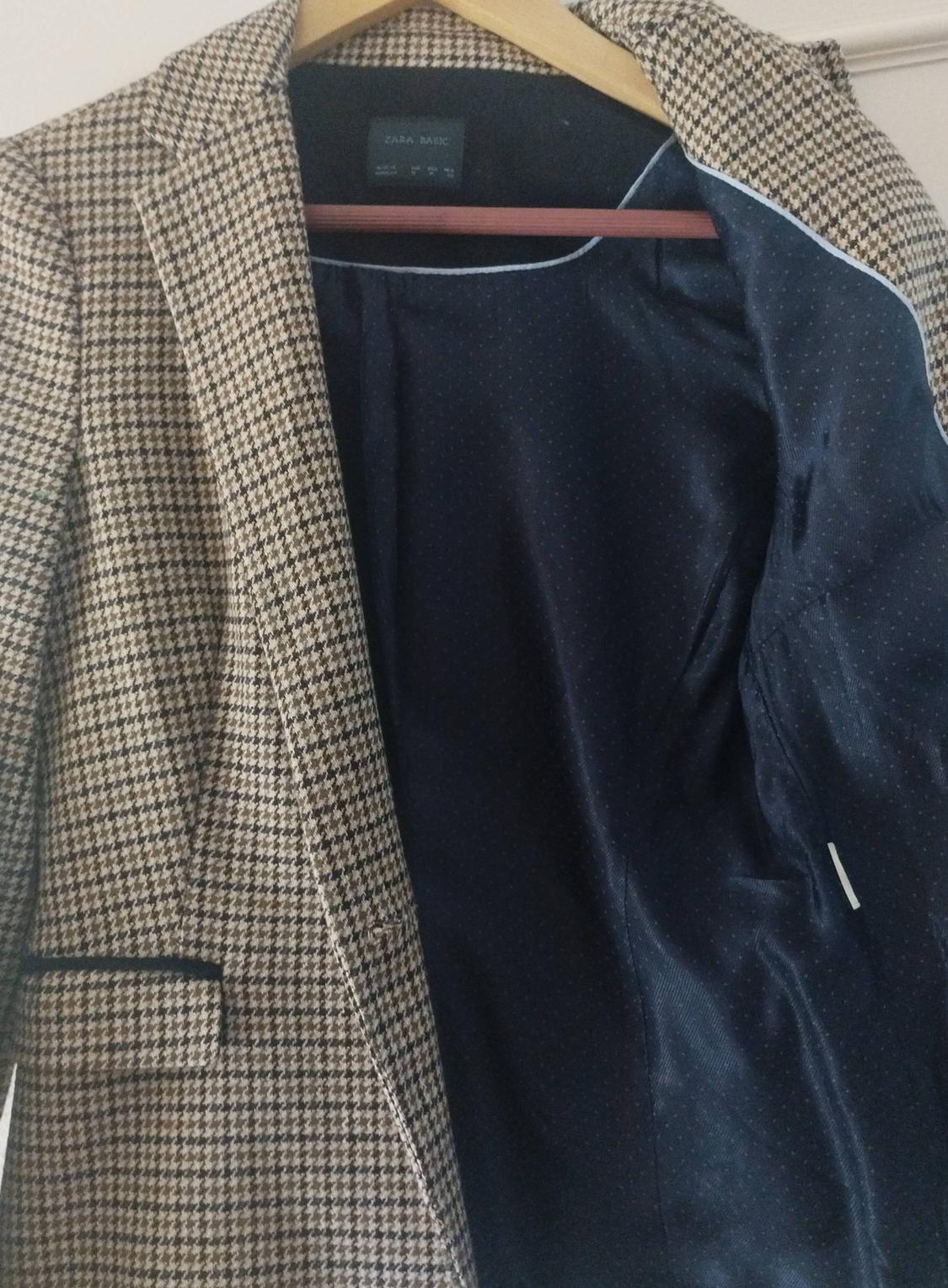 WOOL BLAZER WITH ELBOW PATCHES - Image 6