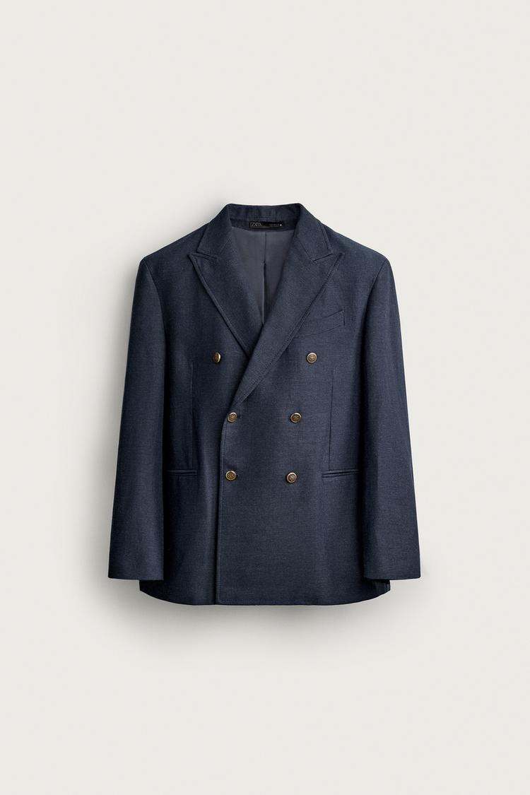 Blazer cruzado de corte regular 8