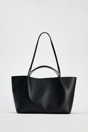 BUCKLE TOTE BAG - Black by Zara