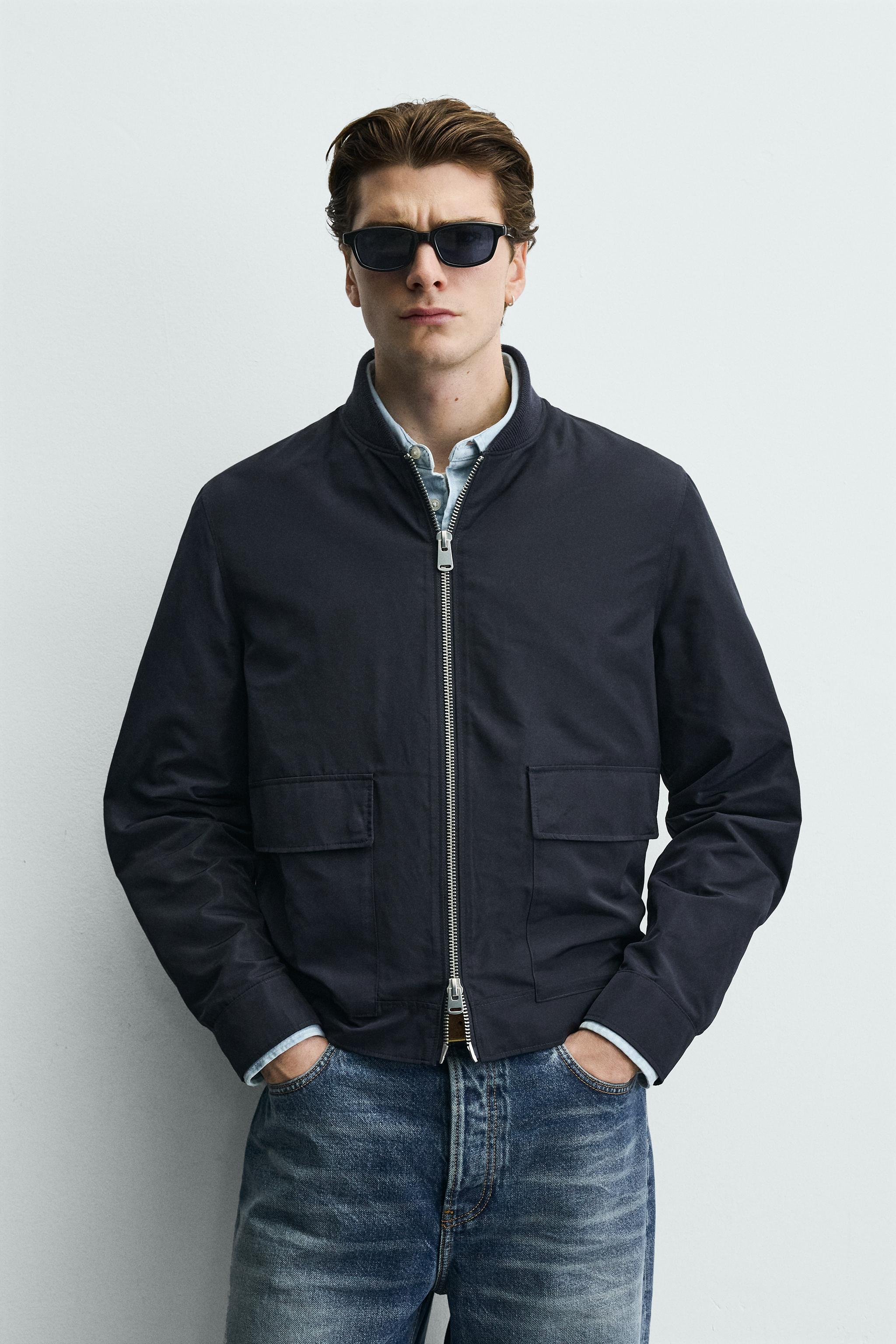 WATER-REPELLENT TECHNICAL OVERSHIRT — Blue