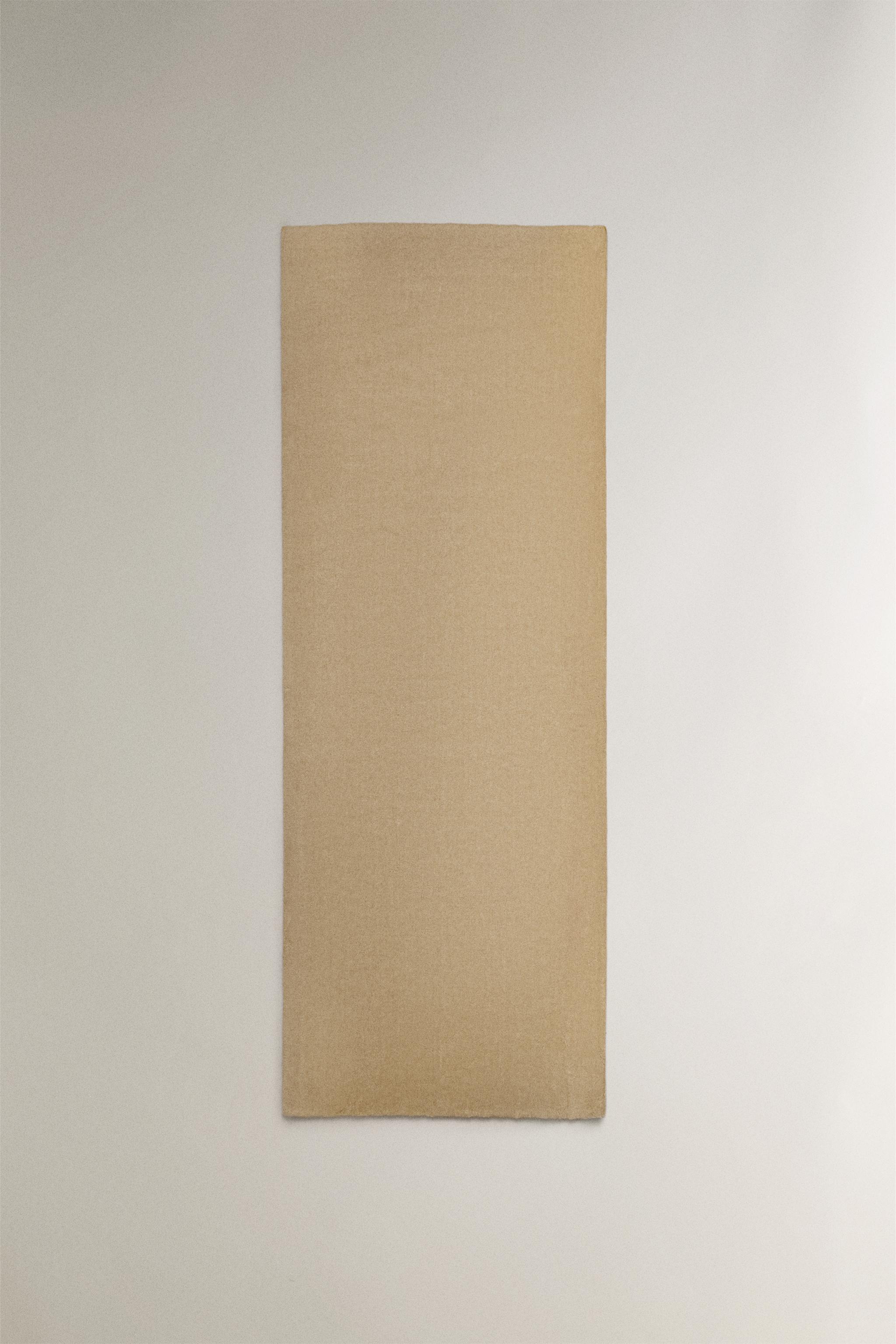 WOOL CASHMERE AREA RUG - Beige | ZARA Canada