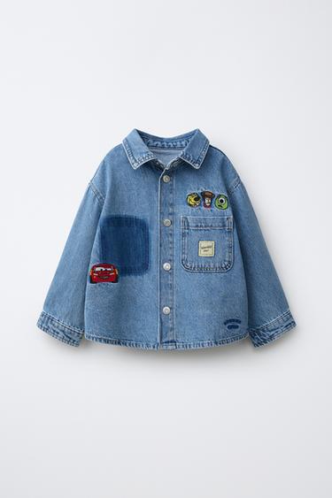 SOBRECAMISA DENIM © DISNEY. - Azul medio de Zara