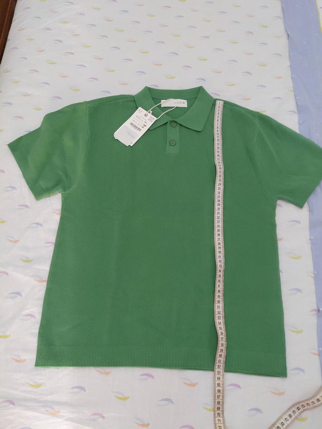 PLAIN TEXTURED POLO SHIRT - Image 4