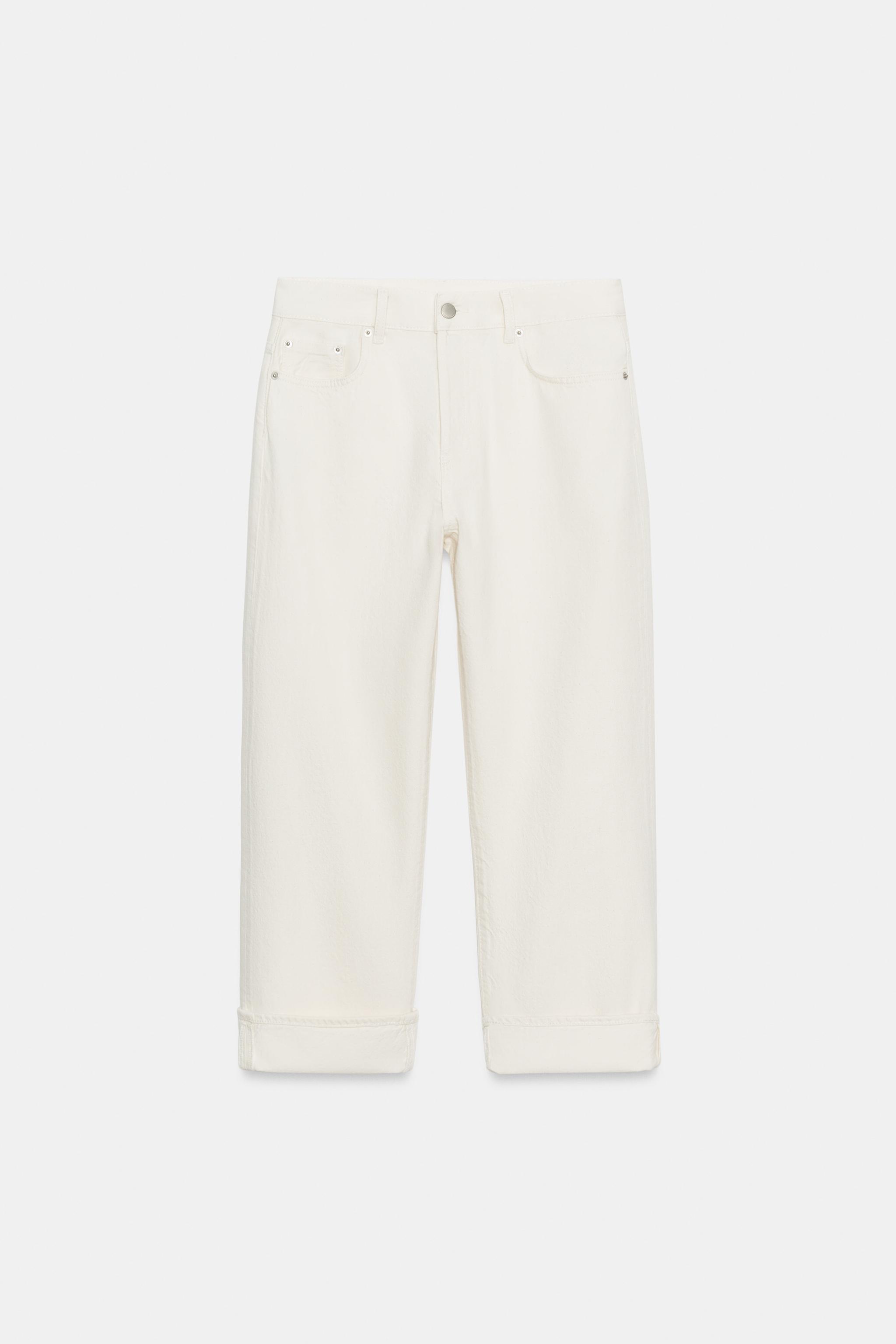 ZW COLLECTION LOW-RISE BAGGY JEANS