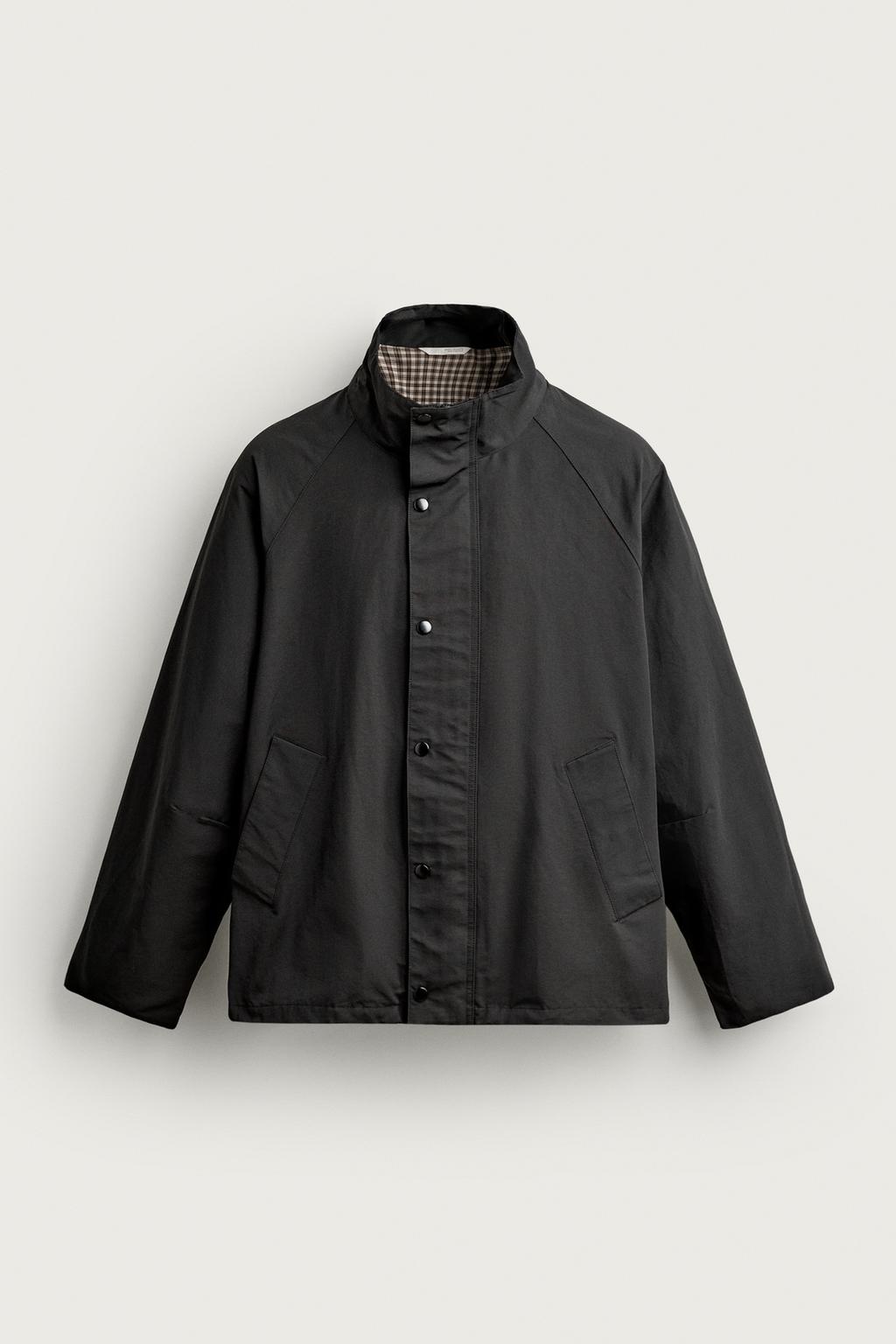 CONTRAST WATER-REPELLENT TECHNICAL JACKET