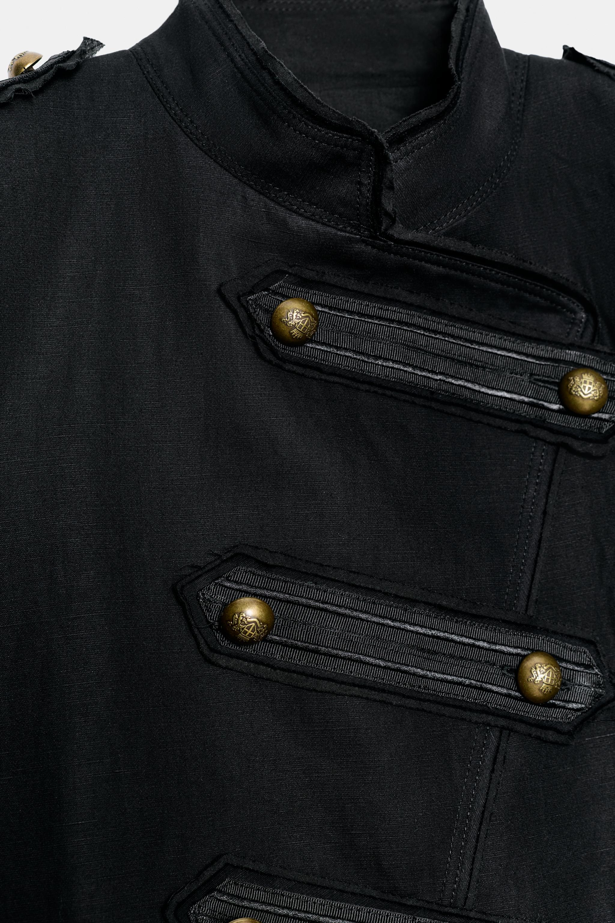 ZW COLLECTION SÜSLÜ DÜĞMELİ CEKET - Görsel 11