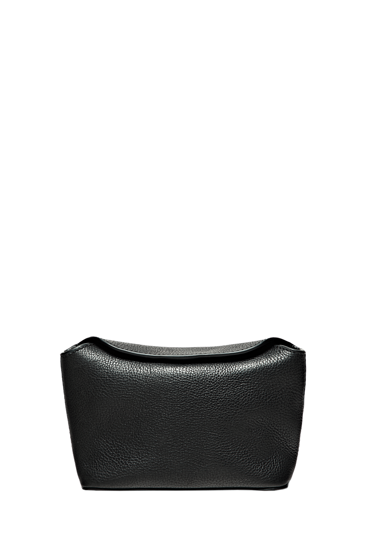 Mini nappa leather handbag — Black
