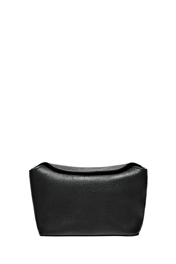Mini nappa leather handbag — Black