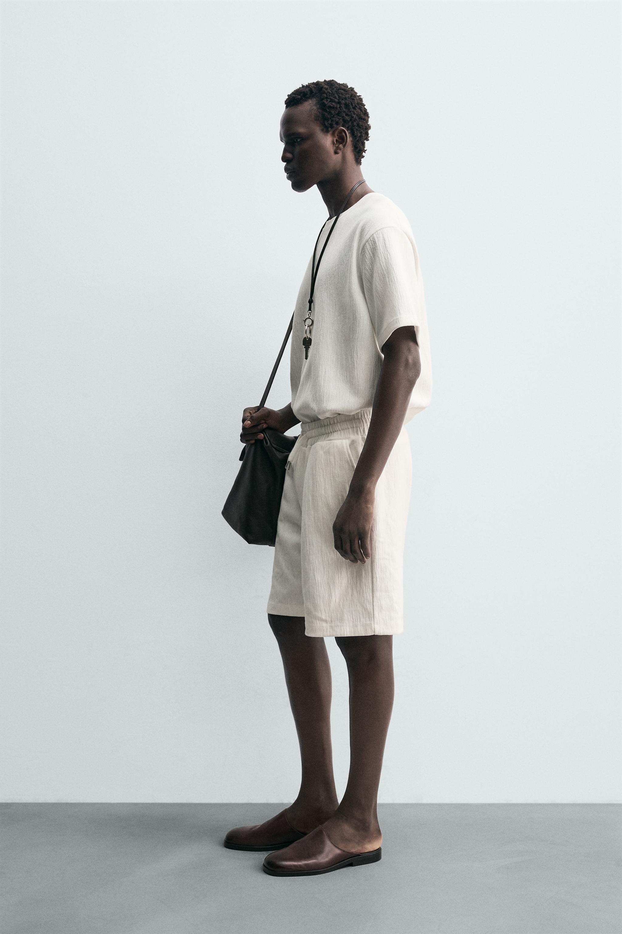 BERMUDA JOGGER STRUCTURÉ
