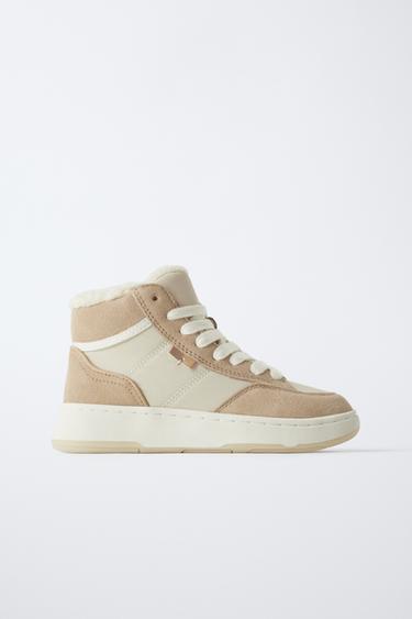 BOTÍN DEPORTIVO FORRADO - Multicolor de Zara