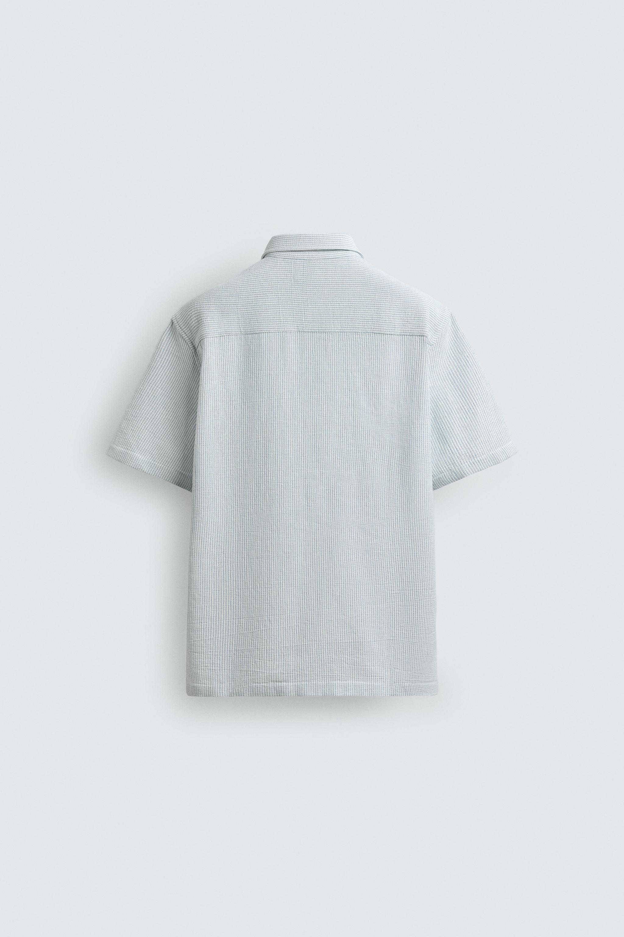 CHEMISE REGULAR FIT STRUCTURÉE