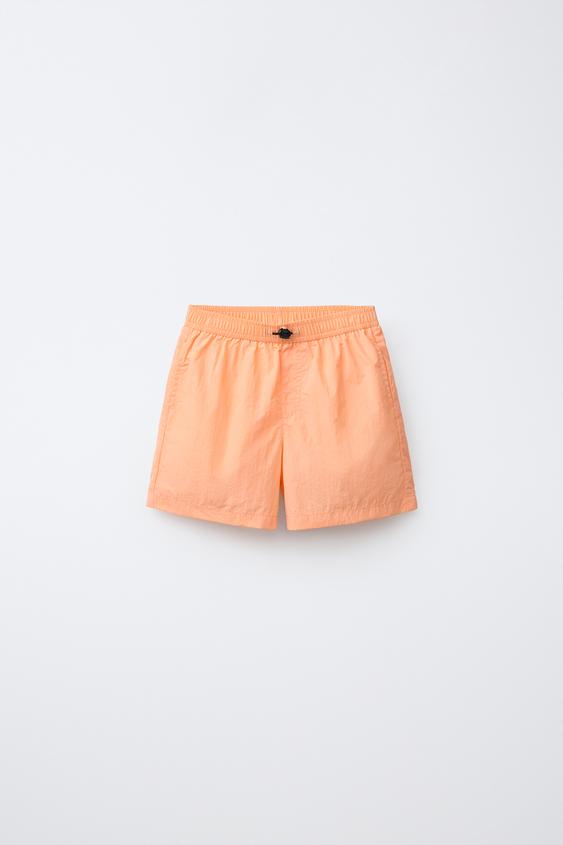 6-14 AÑOS/ BERMUDA BAÑO STOPPER - Mandarina de Zara - Imagen 0