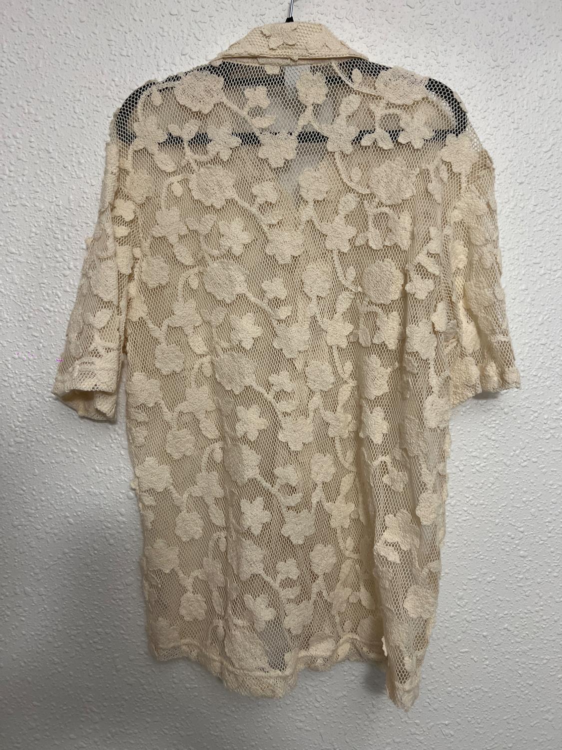 MESH TEXTURED SHIRT - Image 3