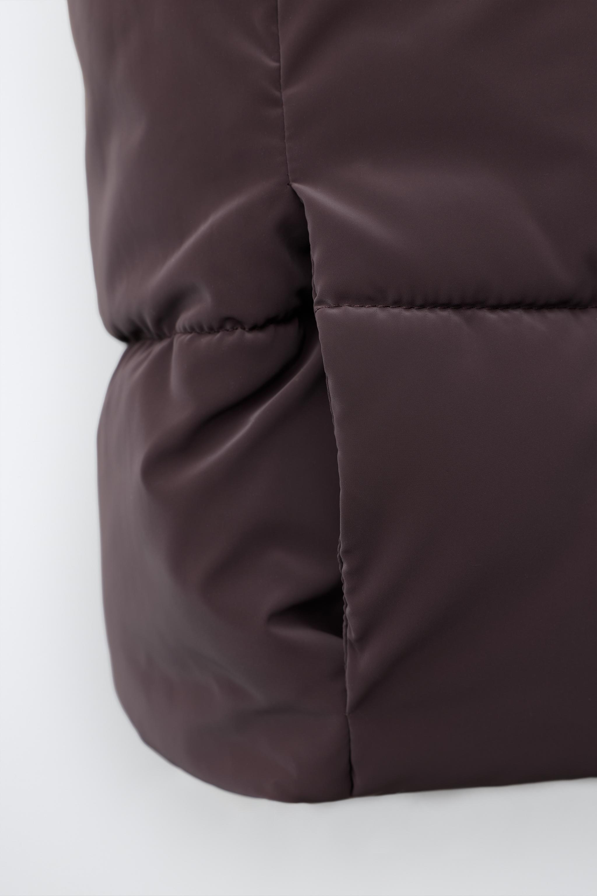 GILET MATELASSÉ EFFET GOMME