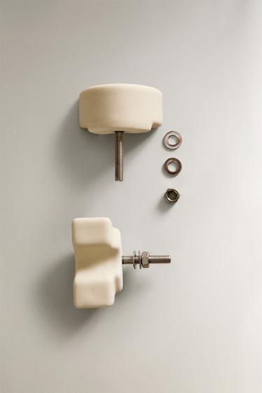 PACK OF CHILDREN'S RAINBOW DOOR KNOBS (PACK OF 2) - Multicoloured by Zara - Image 3
