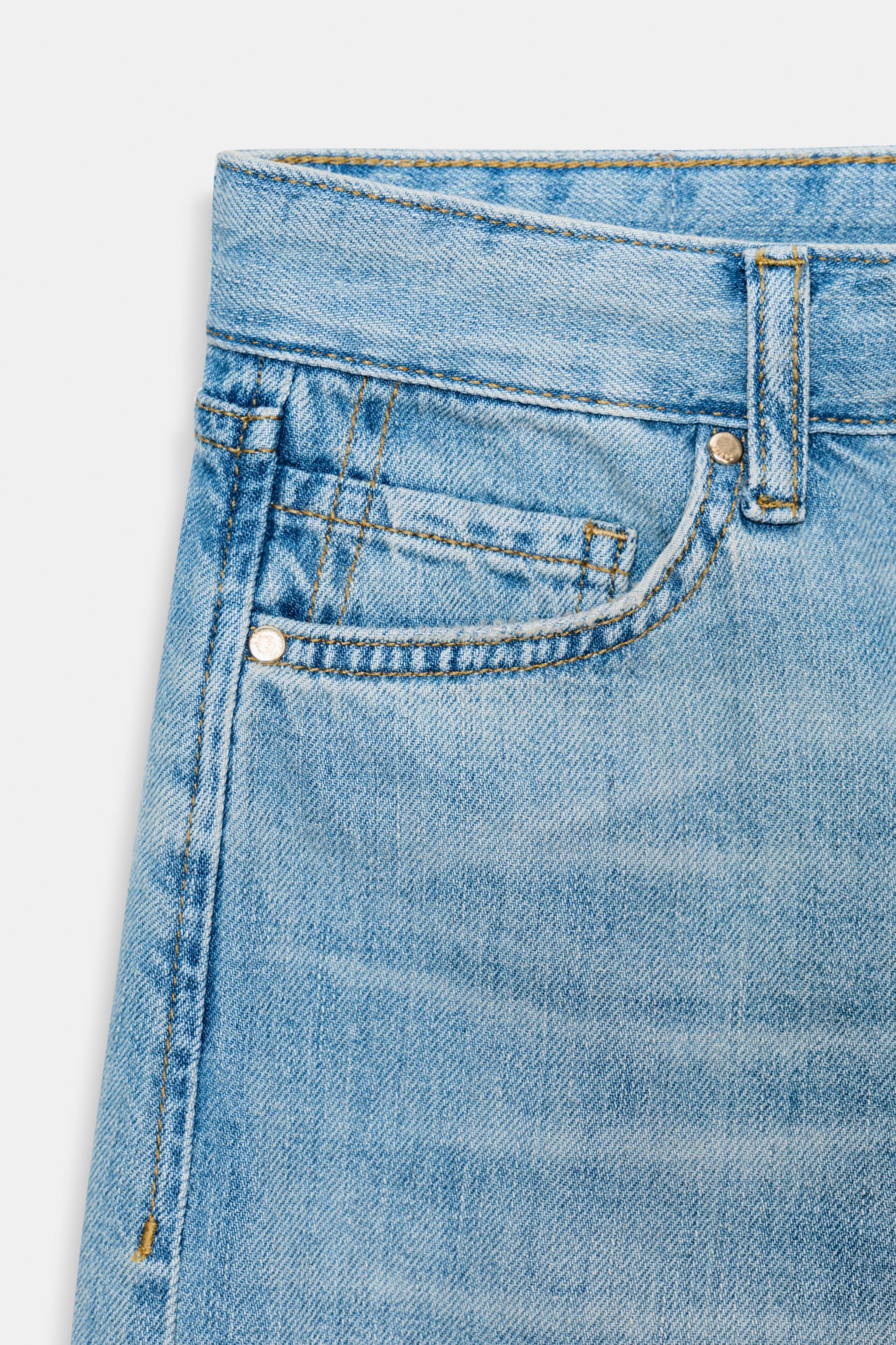 Z1975 LOW RISE WIDE LEG JEANS