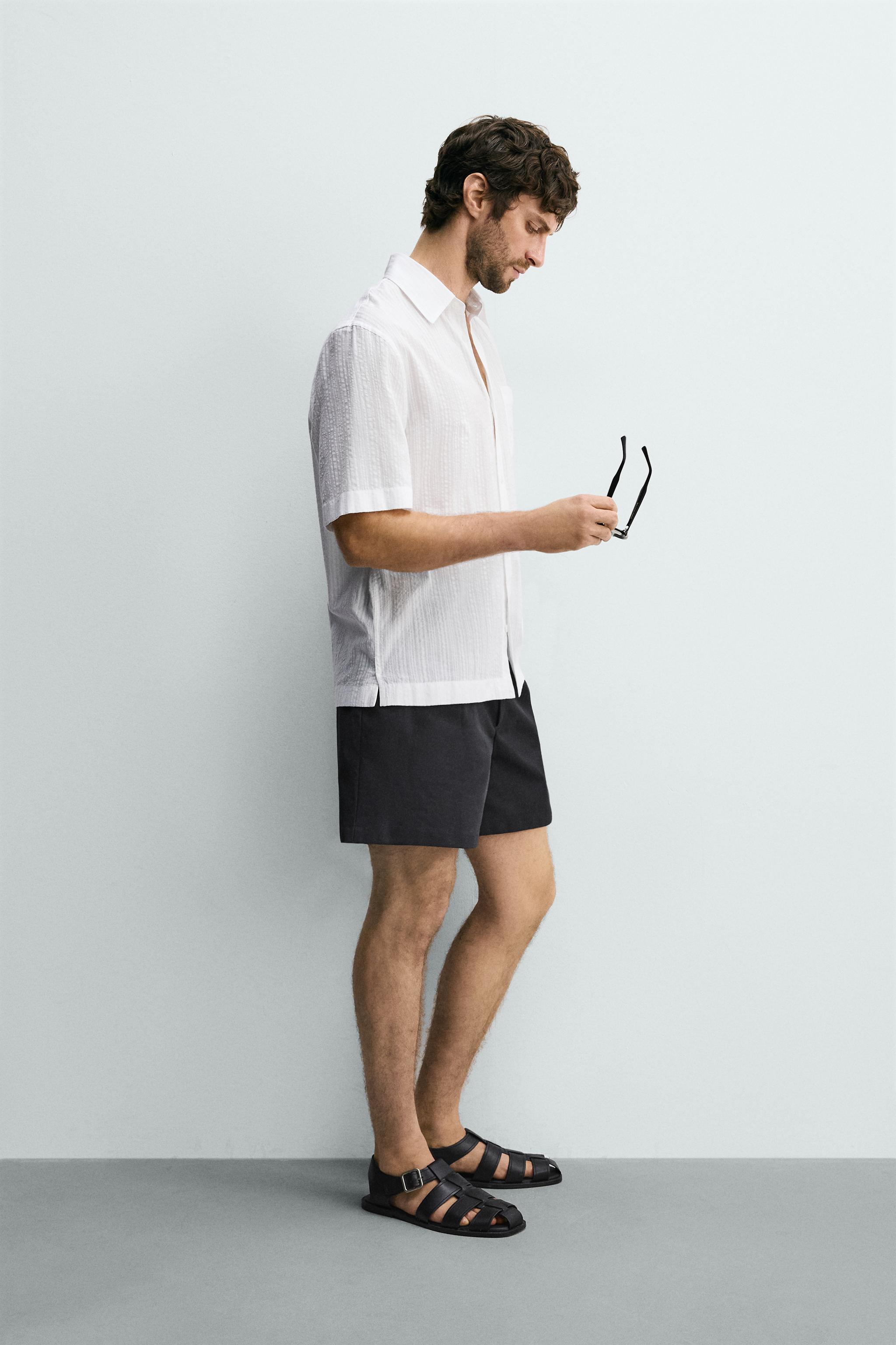 STRIPED JACQUARD SHIRT