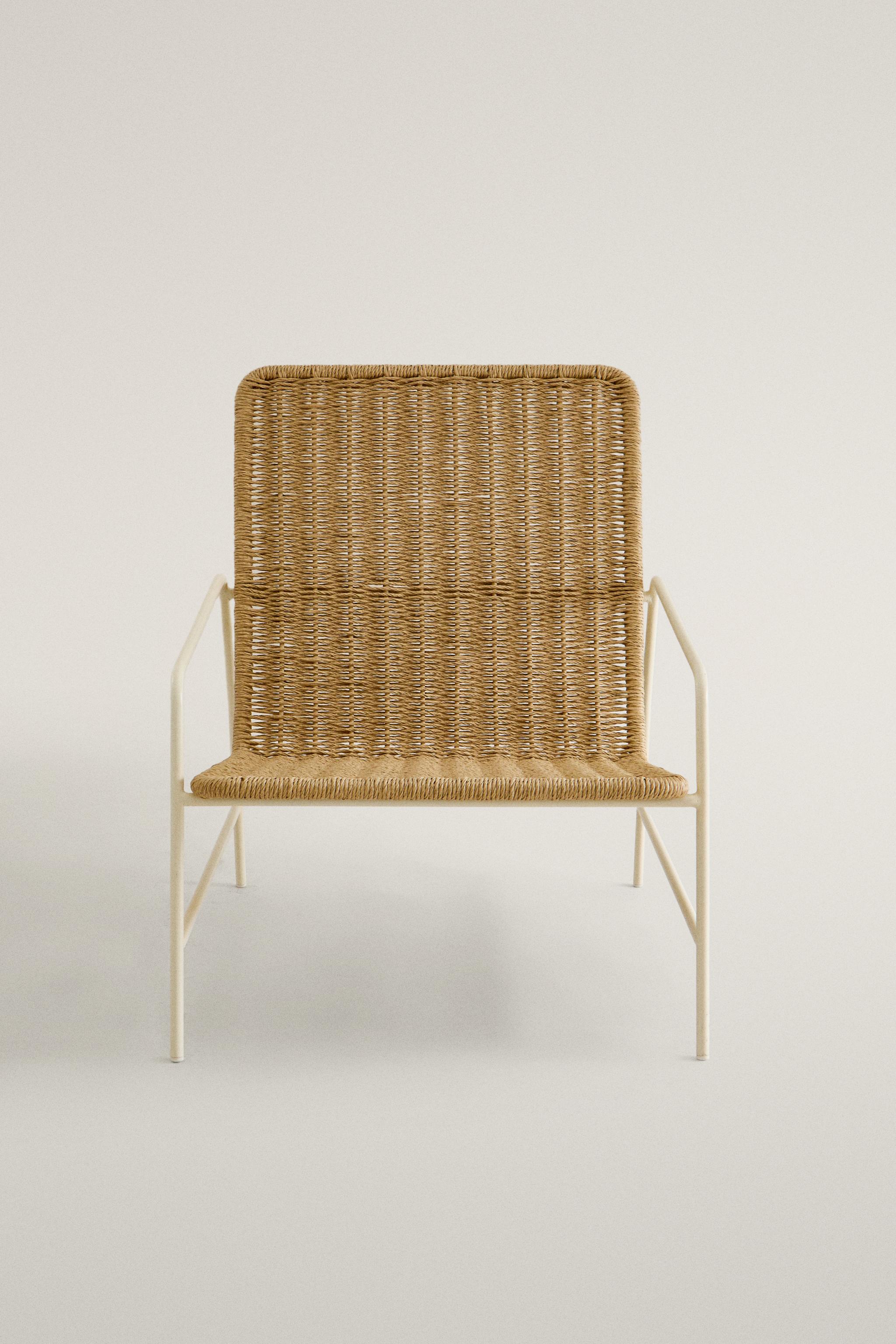 WOVEN OUTDOOR ACCENT CHAIR