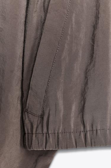 SWEATSHIRT JACKET - Chocolate brown by Zara - Image 7
