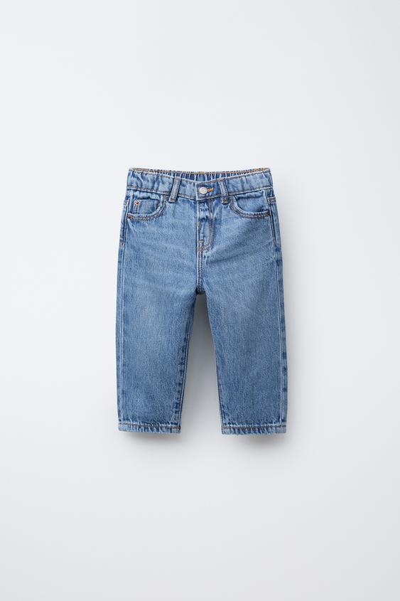 JEANS MOM FIT - Azul medio de Zara - Imagen 0