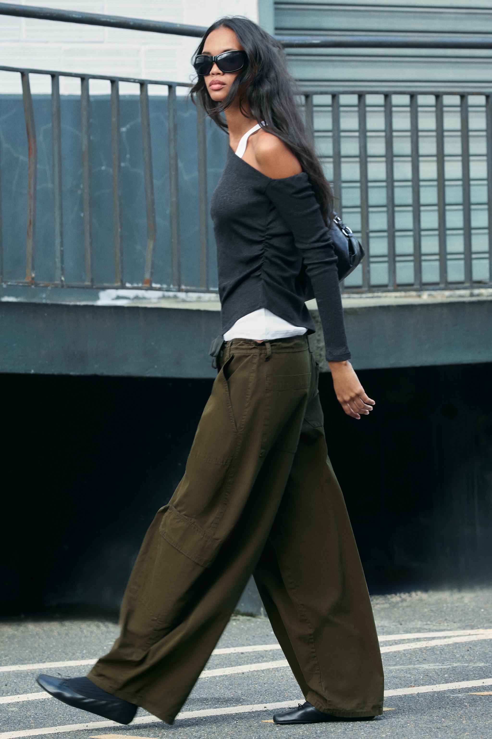 Double Draped Top by Zara