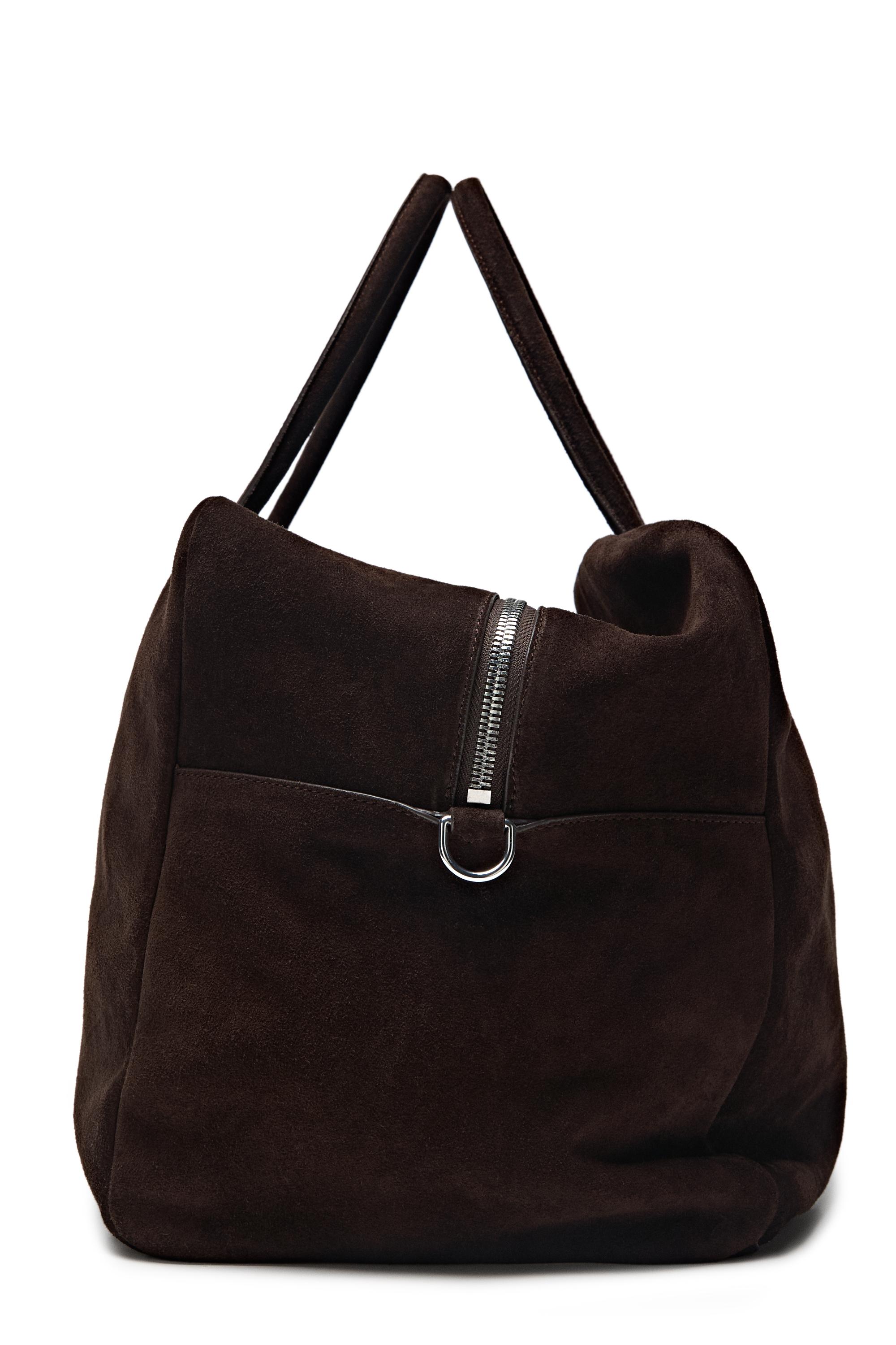 Suede leather travel bag - LIMITED EDITION