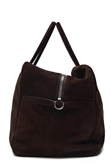 Suede leather travel bag - LIMITED EDITION — Brown 2
