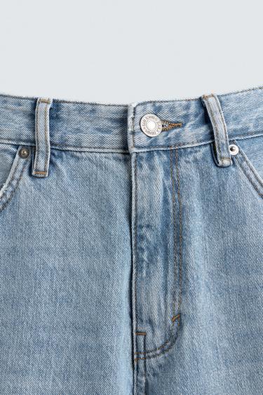 SLIM FIT TAPERED JEANS - Light blue de Zara - Image 8