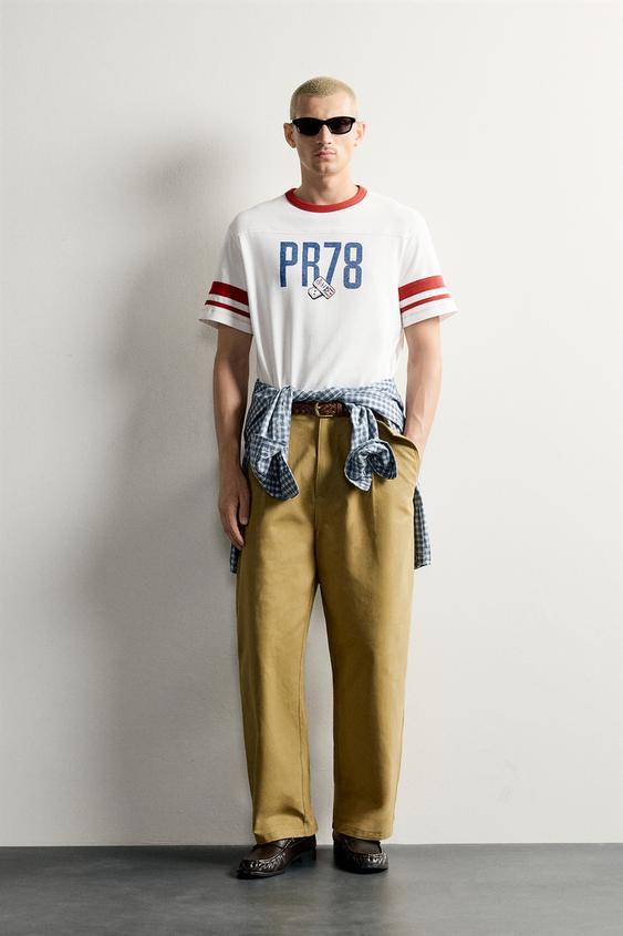 Zara PUERTO RICO GRAPHIC T-SHIRT - White - Image 0