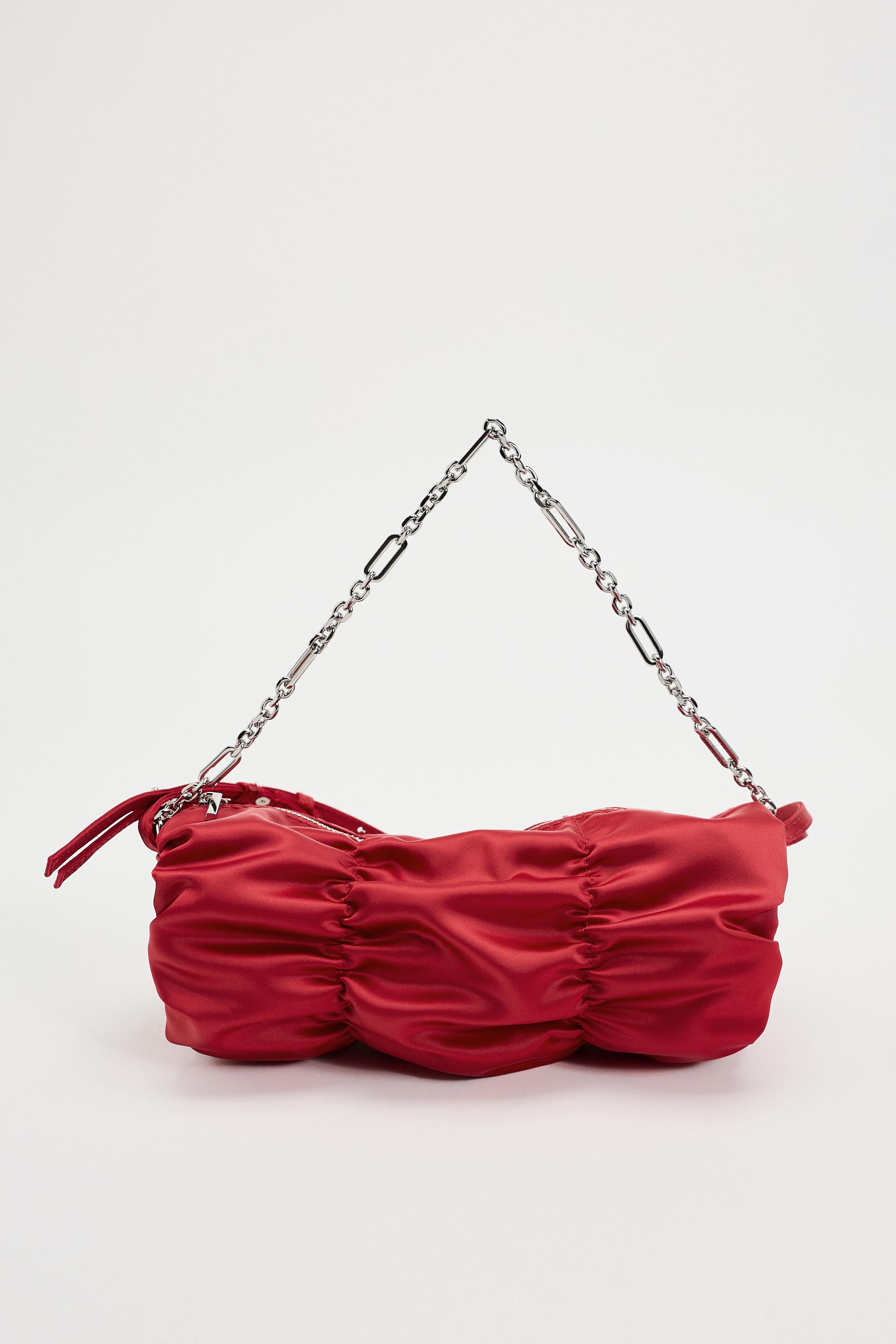 Zara red sling bag Clearance