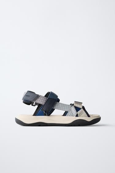 Zara TECHNICAL SANDALS - Multi-color