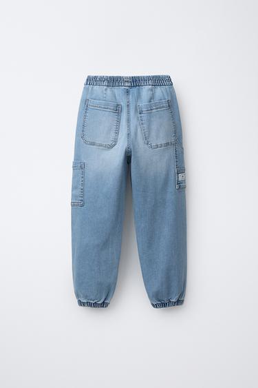 COMFORT JOGGER JEANS - Mid-blue by Zara - Image 1