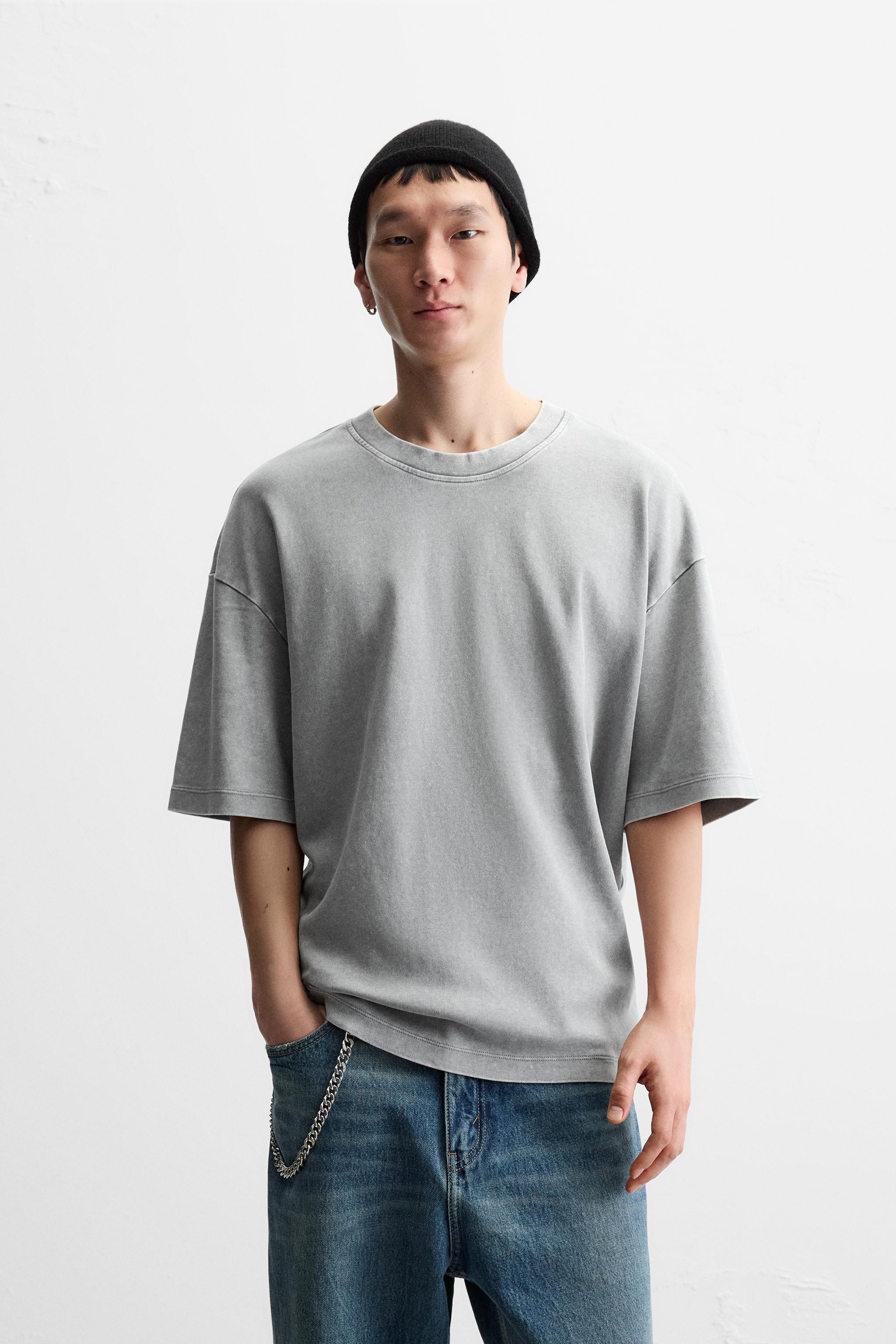 グレーTシャツ – メンズ | 最新コレクション | ZARA 日本