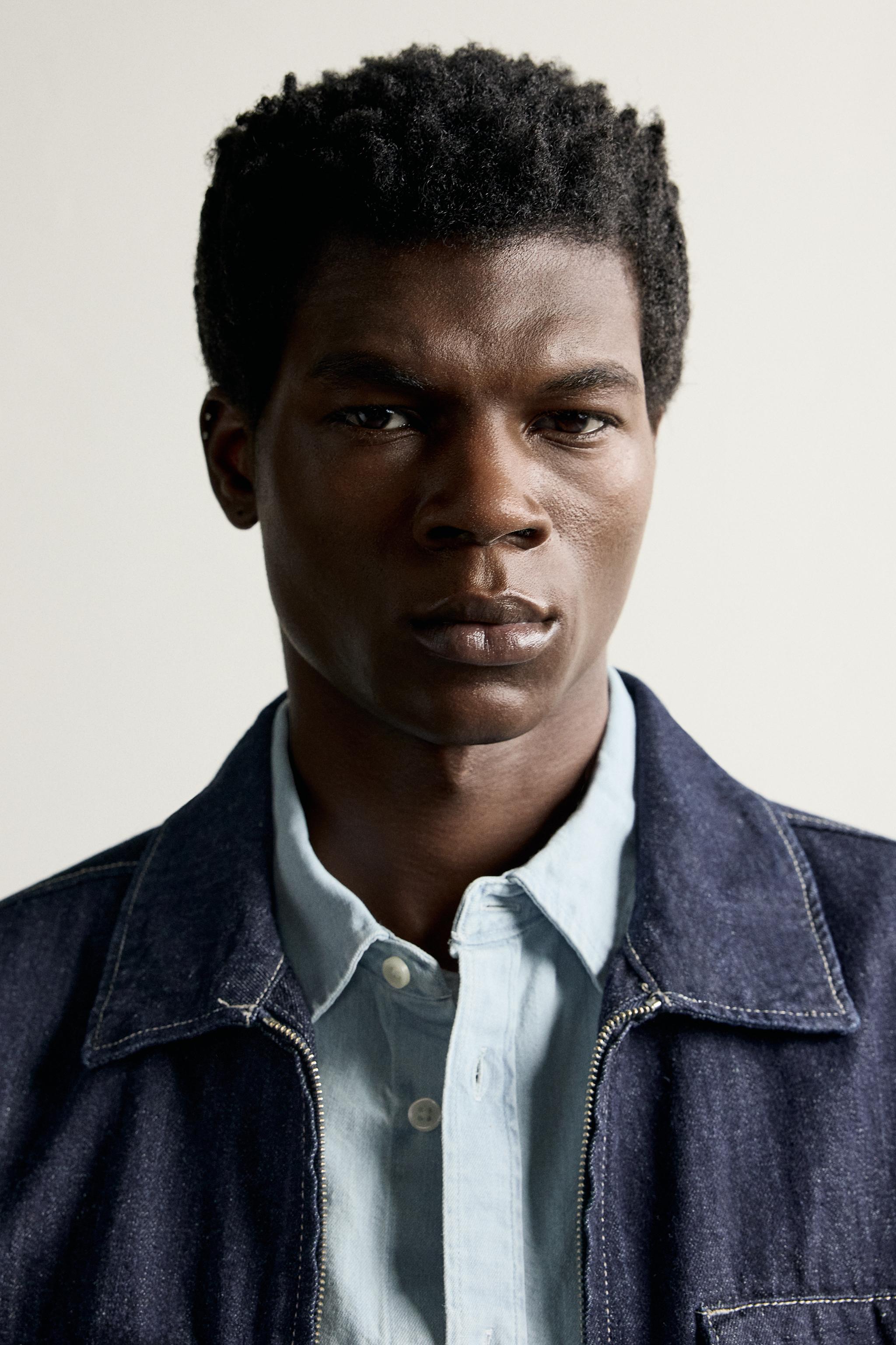 REGULAR FIT ZIP-UP OVERSHIRT