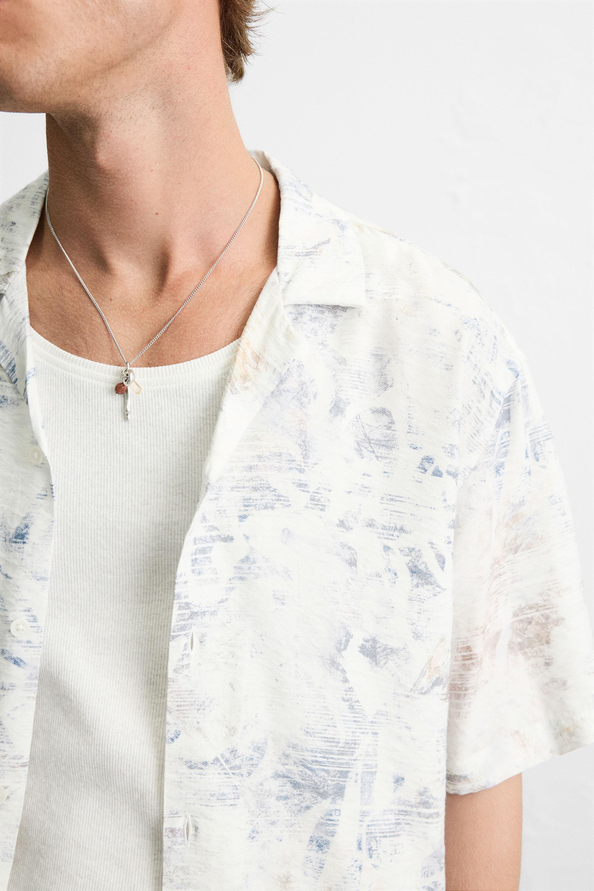 ABSTRACT PRINT SHIRT