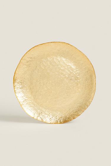 PLATZTELLER AUS GOLDENEM GLAS - Gold von Zara - Bild 0