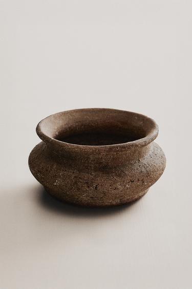 VASE TERRE CUITE - Marron de Zara - Image 5