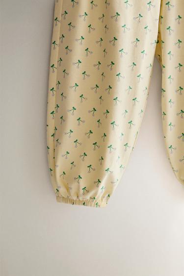 PYJAMA ENFANT FLEURETTES - Blanc cassé de Zara - Image 4