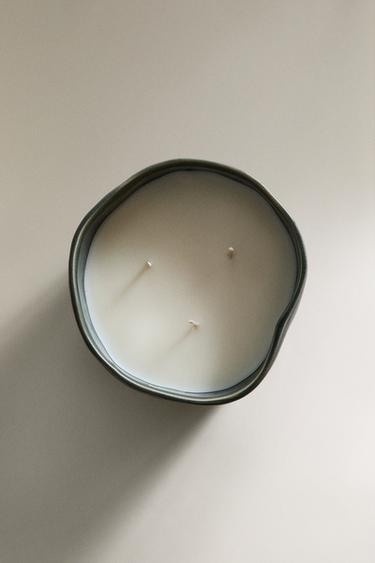 (150 G) BOUGIE PARFUMÉE VIBRANT ROSE - Gris bleu de Zara - Image 2