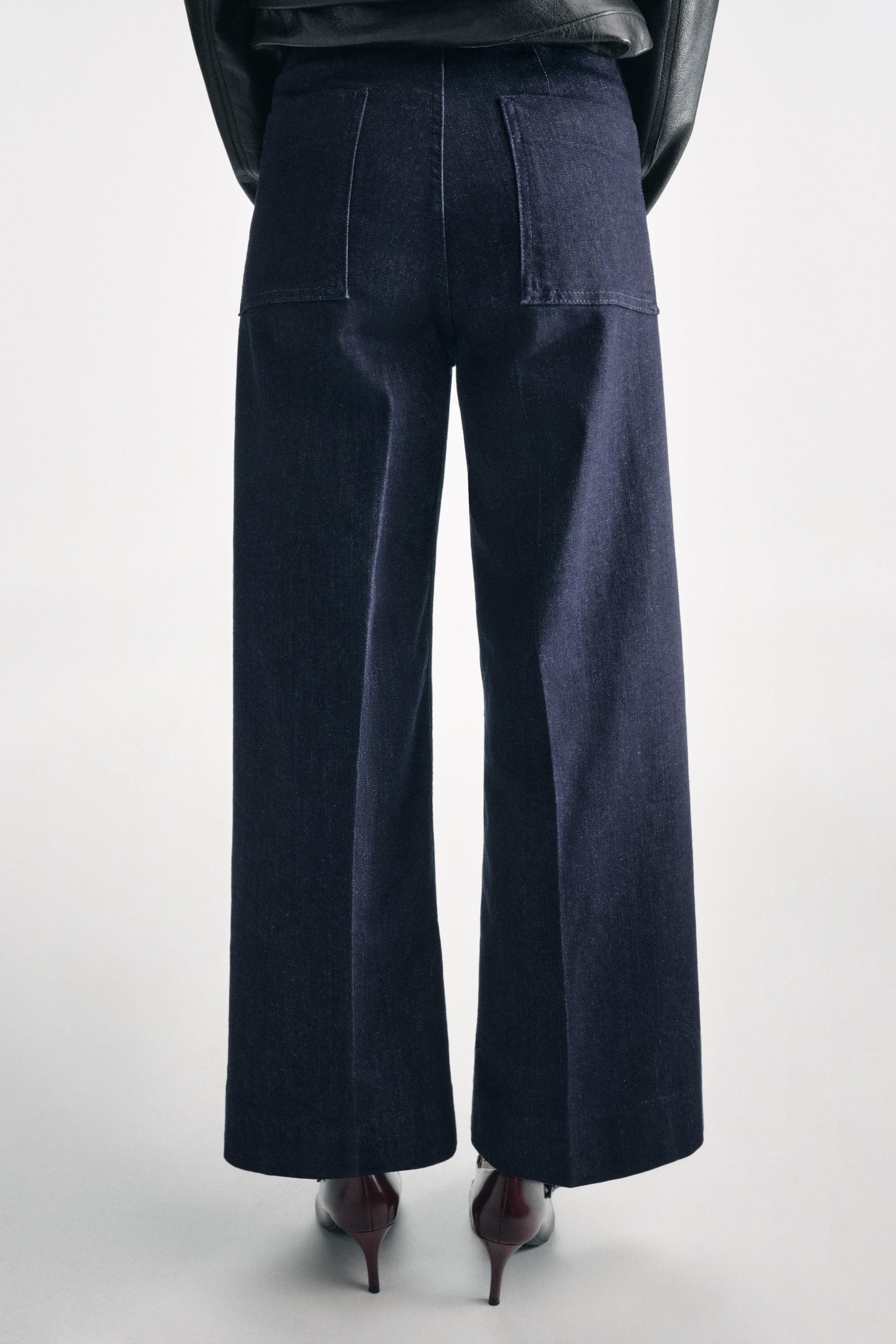 ZW COLLECTION HIGH WAIST WIDE LEG JEANS