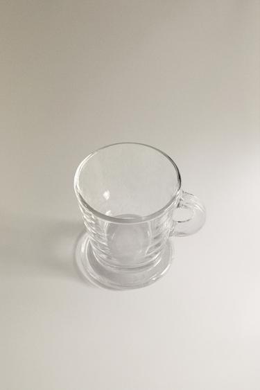 TRANSPARENT GLASS ESPRESSO CUP -  by Zara - Image 1
