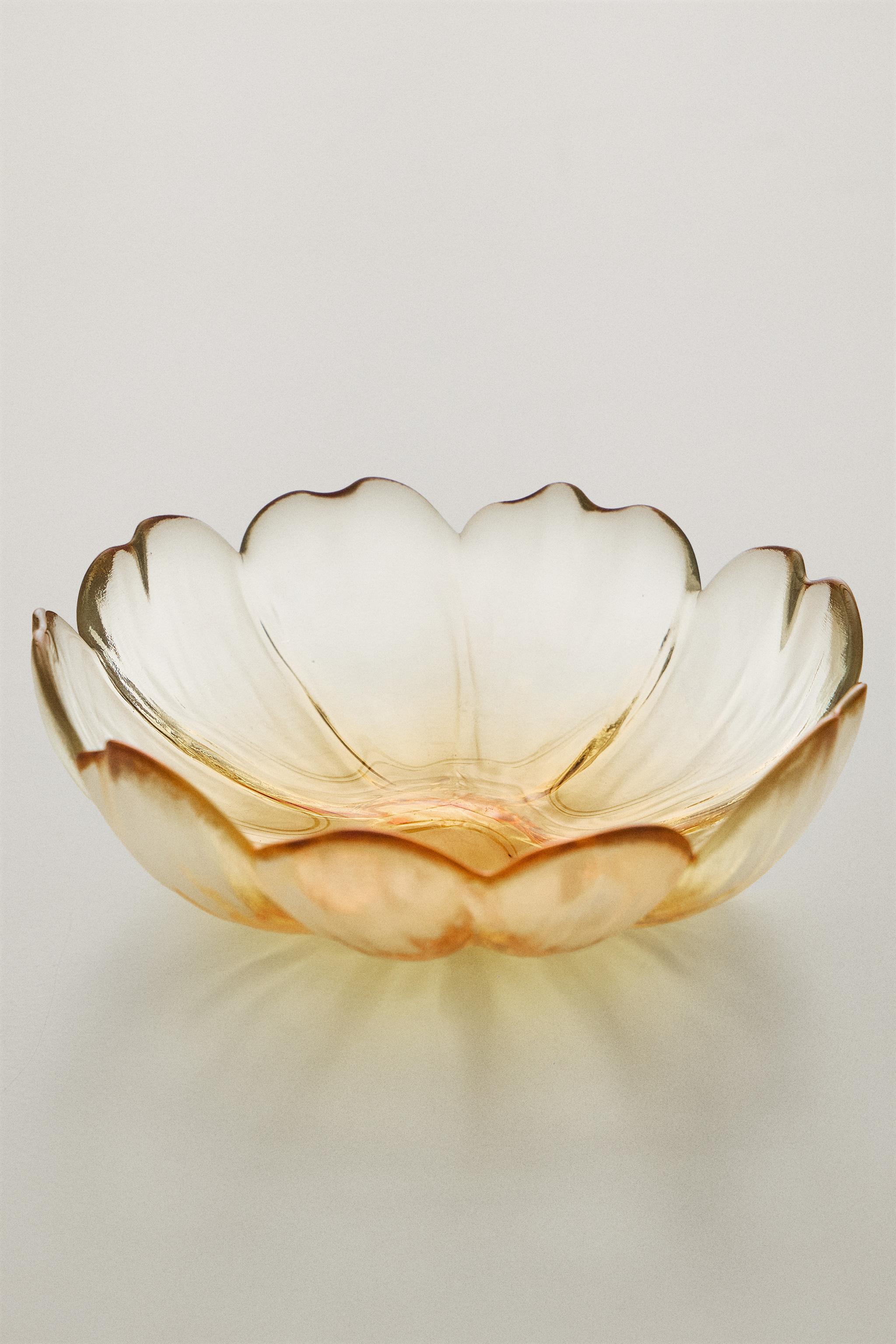BOL EN VERRE FLEUR