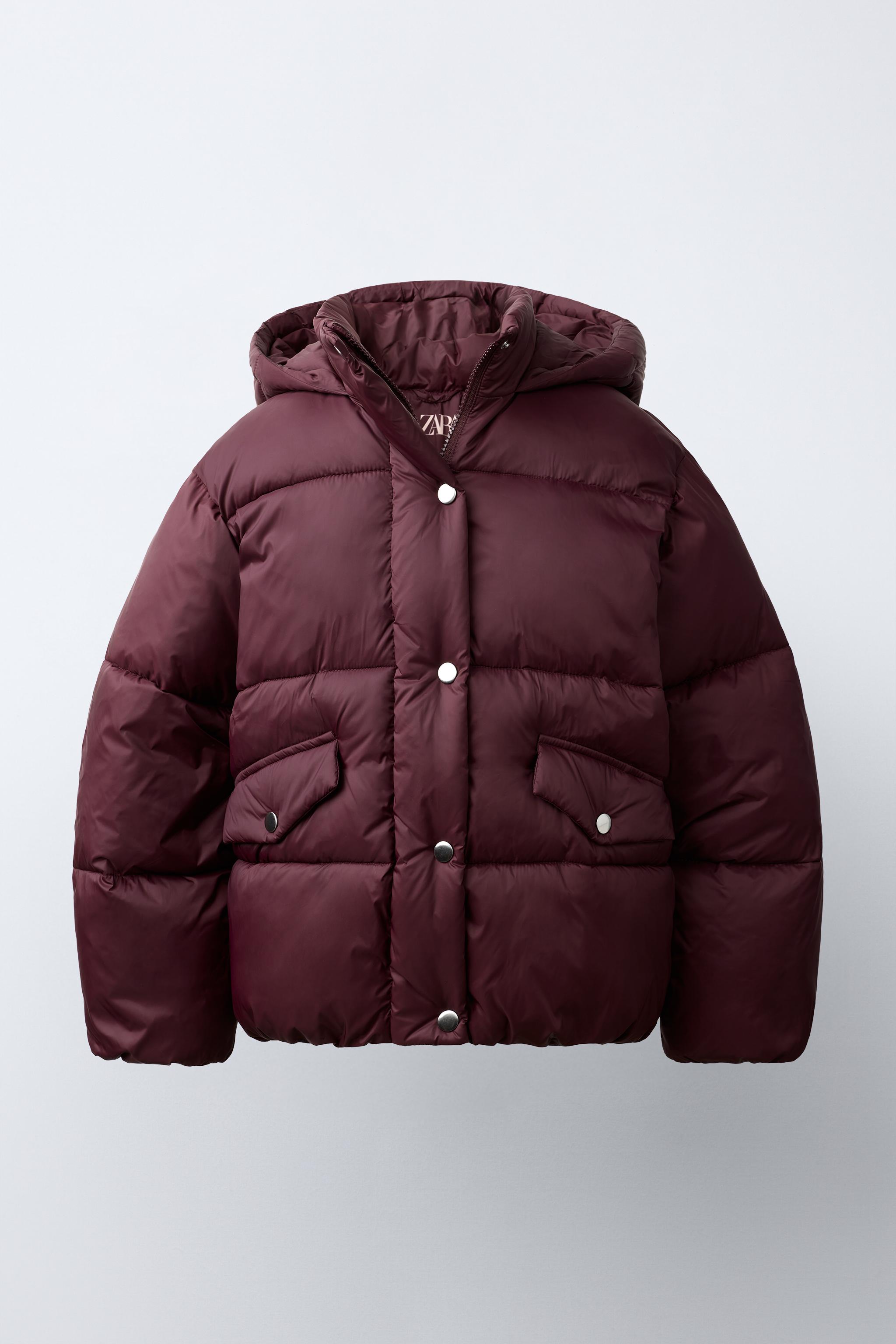 MANTEAU MATELASSÉ À CAPUCHE DÉPERLANT