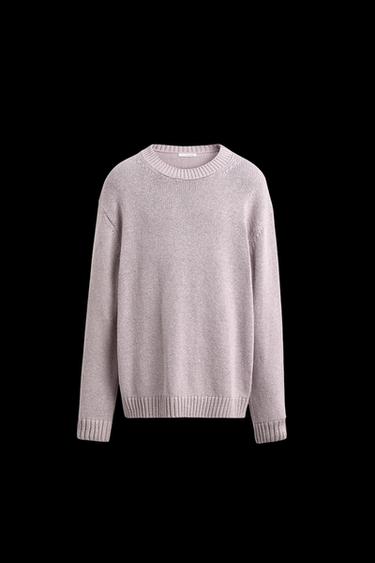 TEXTURED SWEATER - Lilac by Zara - Image 0